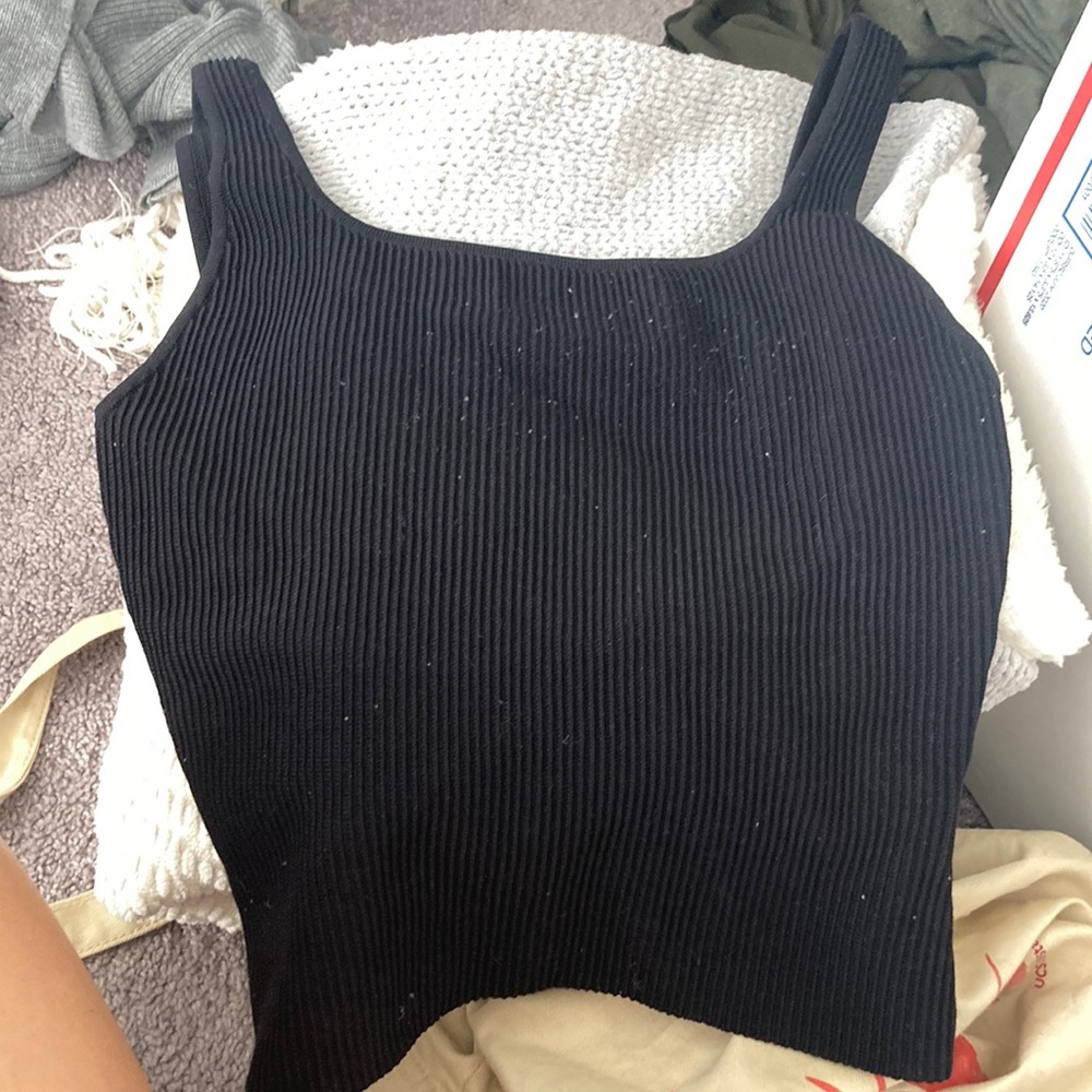 Babaton cropped tank top